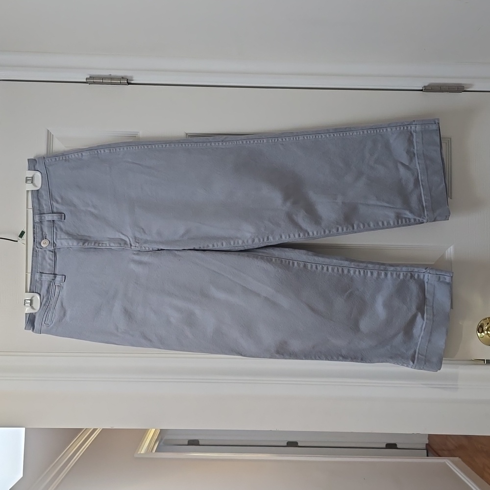MADEWELL Slim Emmett Wide Leg Crop